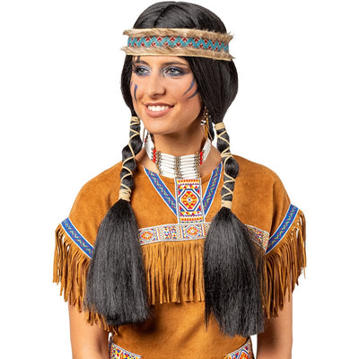 Kopfband Indianer aus Fell Smiffys bei Deinparadies.ch