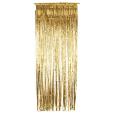 Lametta Vorhang | Party Curtain | schwarz-Smiffys-Deinparadies.ch