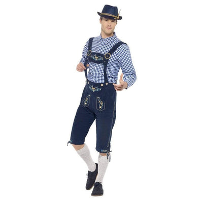 Lederhose mit Hemd Oktoberfest Smiffys bei Deinparadies.ch