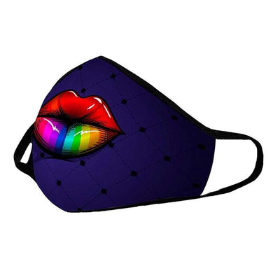 Lippen Rainbow Mundmaske Deinparadies.ch bei Deinparadies.ch