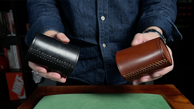 MS Leather Chop Cup | Bond Lee & MS Magic (Brown)-Lee Jah Bond-Deinparadies.ch