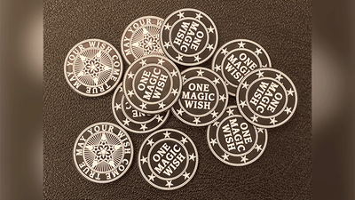 Magic Wishing Coins | 20 Plastic Coins-Alan Wong-Deinparadies.ch