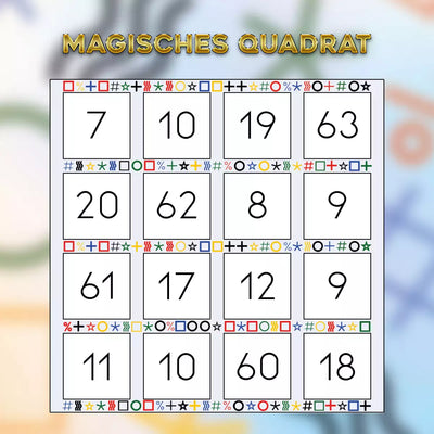 Magisches Quadrat-Magic Factory-Deinparadies.ch