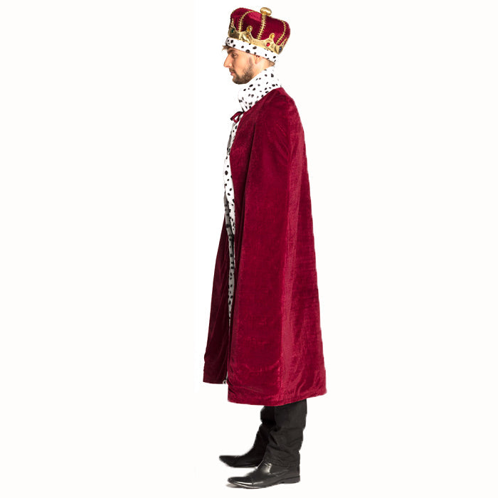 Majestät Königskostüm mit Krone Boland bei Deinparadies.ch