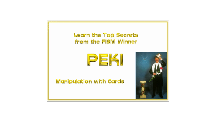 Manipulation with Cards from PEKI - - Video Download Peki Promotion bei Deinparadies.ch