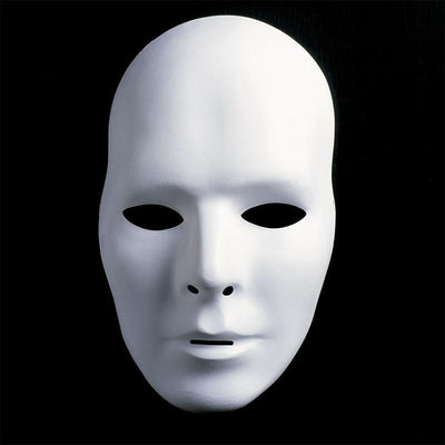 Maske weiss Mann mit Stirne Festartikel Müller bei Deinparadies.ch