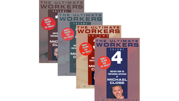 Michael Close Workers Set (Vol 1 thru 4) - Video Download Murphy's Magic bei Deinparadies.ch