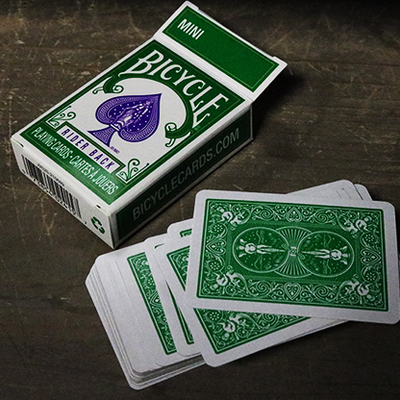 Mini Bicycle Cards (Green)-US Playing Card Co.-Deinparadies.ch