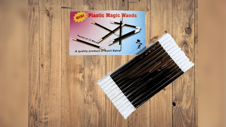 Mini Magic Wands (Black/12 perpack)-TRICKSUPPLY-Deinparadies.ch