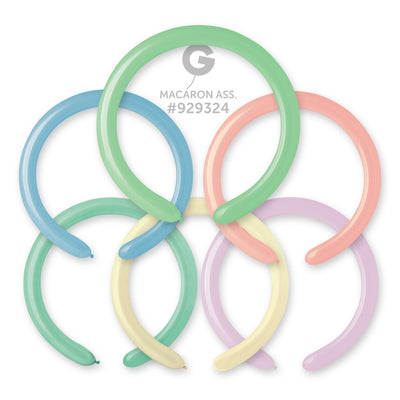 Modellierballon Set 260Q | Macaron