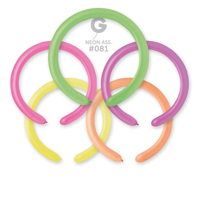 Modellierballon Set 260Q | Neon