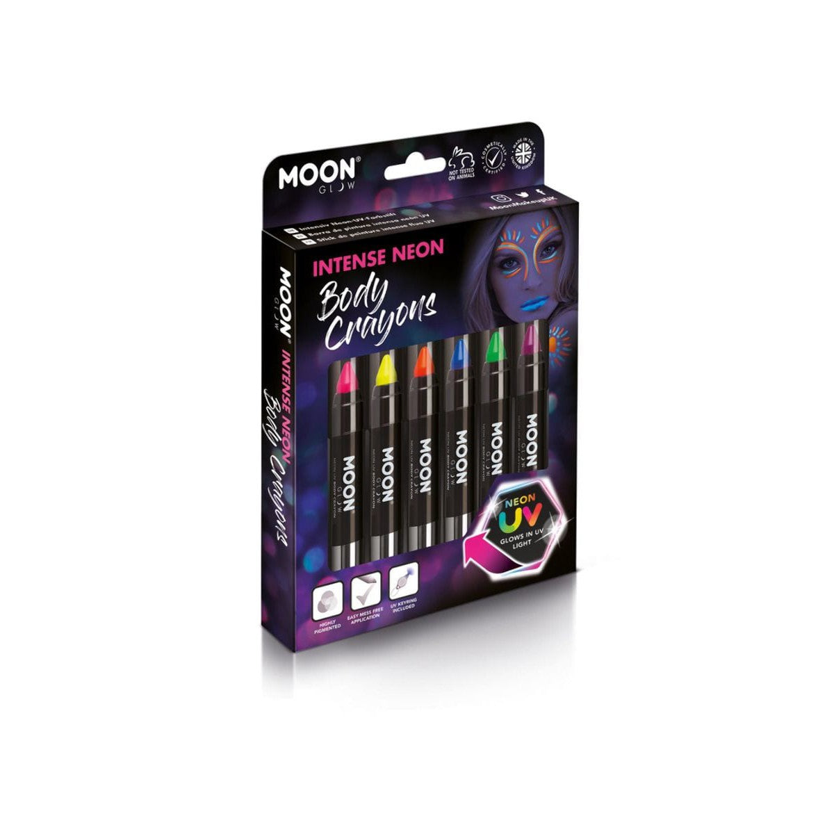 Moon UV Crayon Set Schminkstifte SmiffysMoon Creations bei Deinparadies.ch