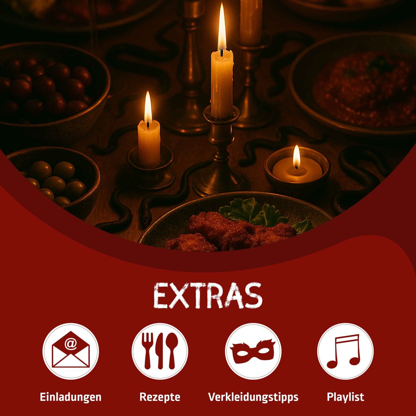 Mord bei Tisch: Krimidinner | Geistervilla-Mord bei Tisch-Deinparadies.ch