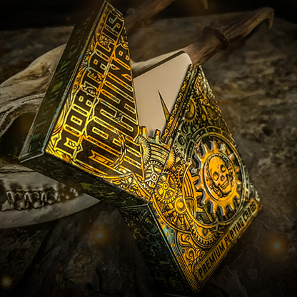 Mortalis Machina Cobalt Edition Playing Cards-The Paper Gear Company-Deinparadies.ch