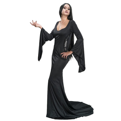 Morticia Schwarzes Kleid Wednesday© | Damen Chaks bei Deinparadies.ch
