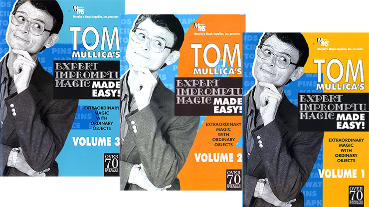 Mullica Expert Impromptu Magic Made Easy Set (Vol 1 thru 3) Tom Mullica - Video Download Murphy's Magic bei Deinparadies.ch