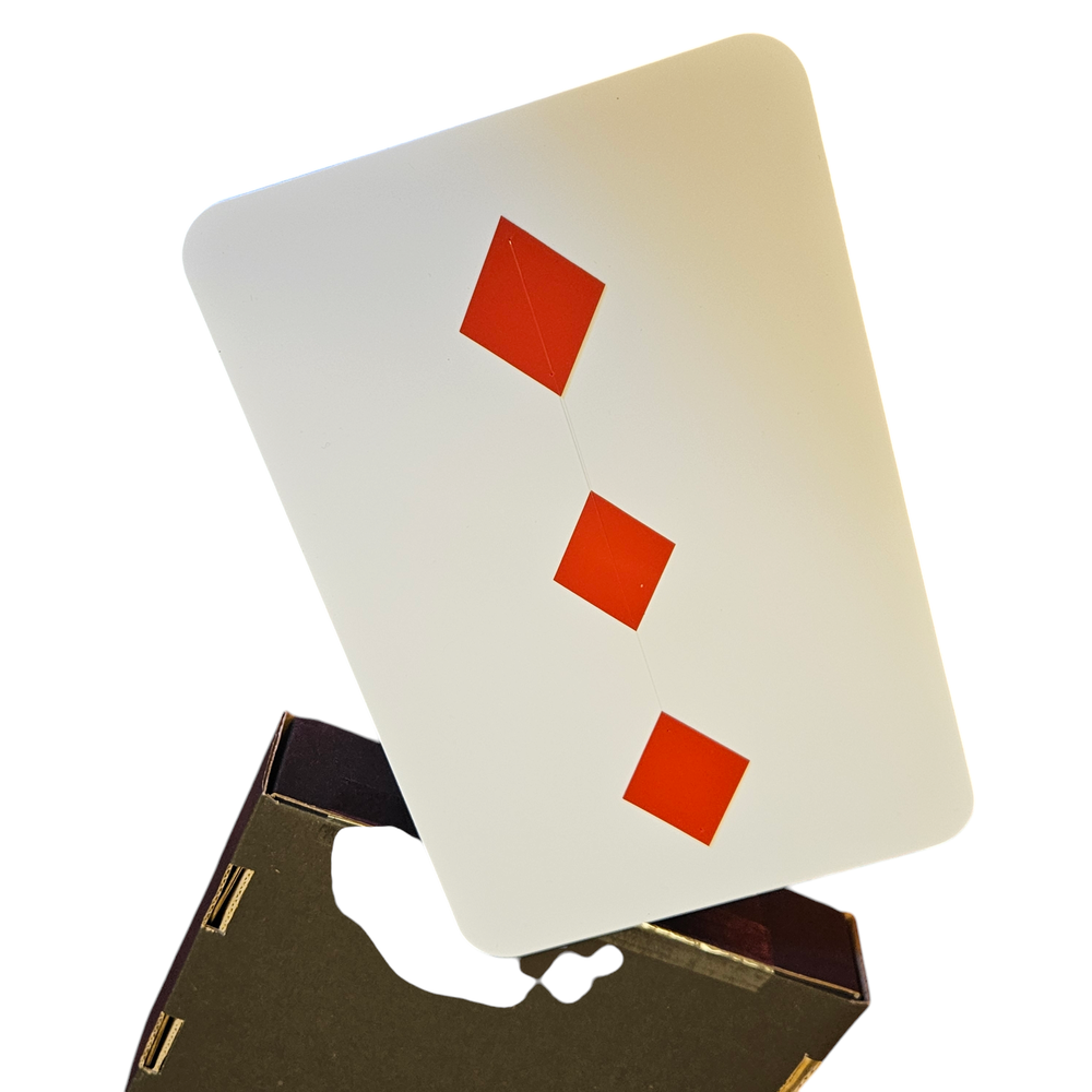 Multi Pip Karte | What's Next? | Klein rote Karo-AL Magic-Deinparadies.ch