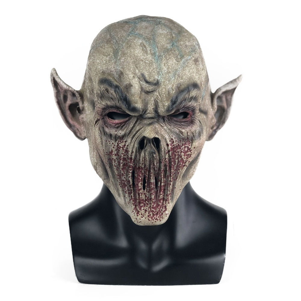 Mundloser Zombie Latex Maske Party Owl Supplies bei Deinparadies.ch