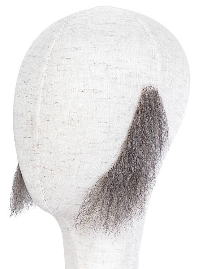 Mutton Chops Echthaar Backenbart | grau-Metamorph-Deinparadies.ch