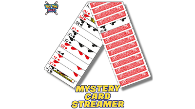 Mystery Card Streamer (Red 6 of Clubs) | PlayTime Magic DEFMA-PlayTime Magic DEFMA-Deinparadies.ch