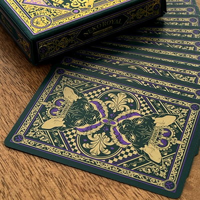 Neko Royal Green Playing Cards-Hypie Lab-Deinparadies.ch