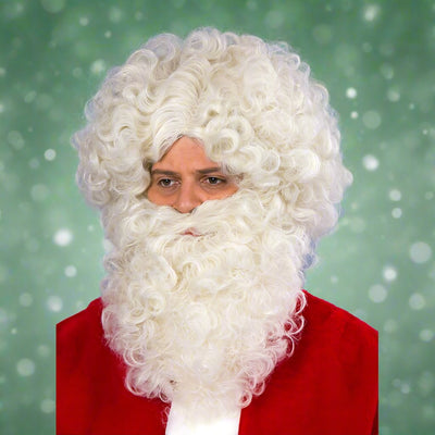 Nikolausperücke und Bart flachsblond Festartikel Müller bei Deinparadies.ch