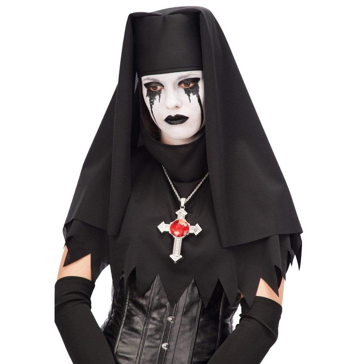 Nonnenset schwarz mit Kreuz Carnival Toys bei Deinparadies.ch