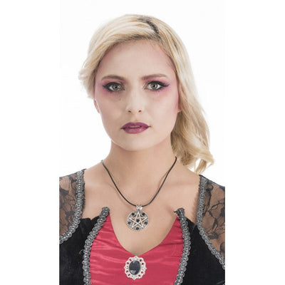 Nosferatu schwarzes Pentagon Halsband Chaks bei Deinparadies.ch