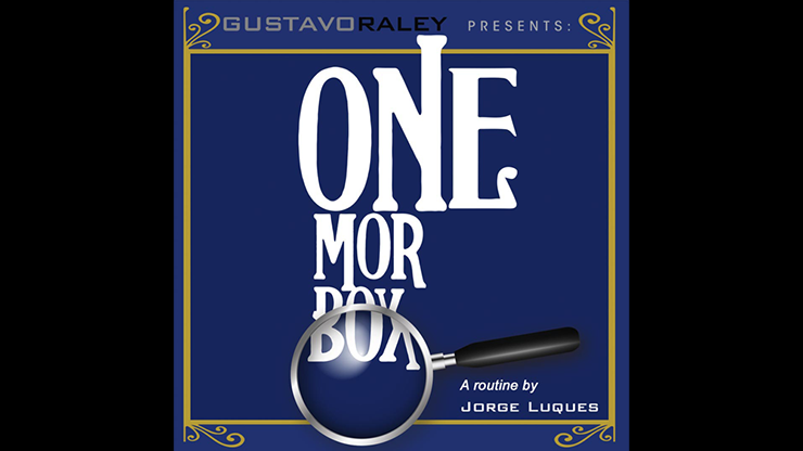 One More Box | Verschachtelte Kartenbox | Gustavo Raley - Blau - Richard Laffite Entertainment Group