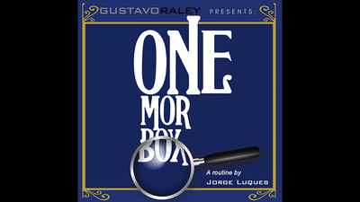 One More Box | Verschachtelte Kartenbox | Gustavo Raley - Blau - Richard Laffite Entertainment Group