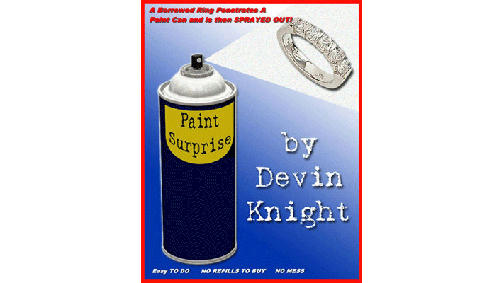 Paint Can Surprise by Devin Knight - ebook Illusion Concepts - Devin Knight bei Deinparadies.ch