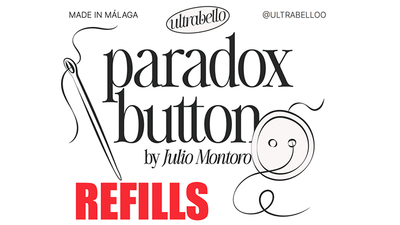 Paradox Button Refill (10 buttons + 1 envelope) | Julio Montoro and Ultrabello-Julio Montoro-Deinparadies.ch