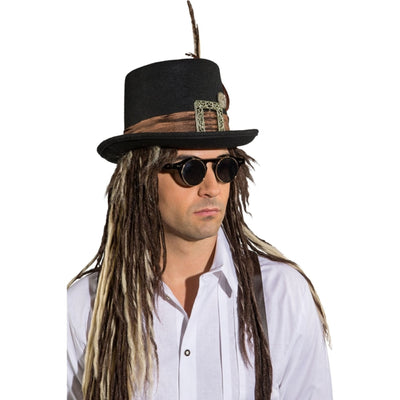 Partybrille mit Klappen Orlob bei Deinparadies.ch