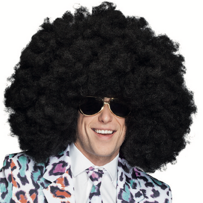 Perücke Lockenkopf Mega | schwarz Orlob bei Deinparadies.ch