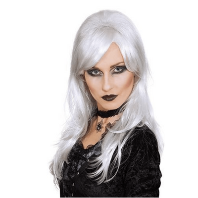 Perücke Space lang, silberweiss Orlob bei Deinparadies.ch
