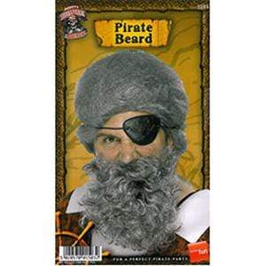 Piratenbart grau Smiffys bei Deinparadies.ch