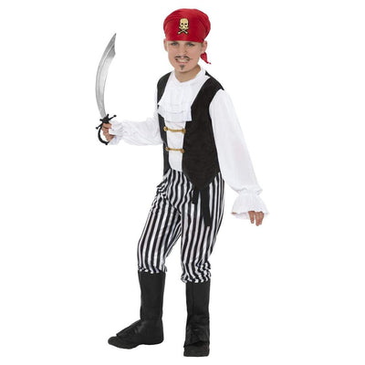 Piratenkostüm schwarz/weiss Smiffys bei Deinparadies.ch