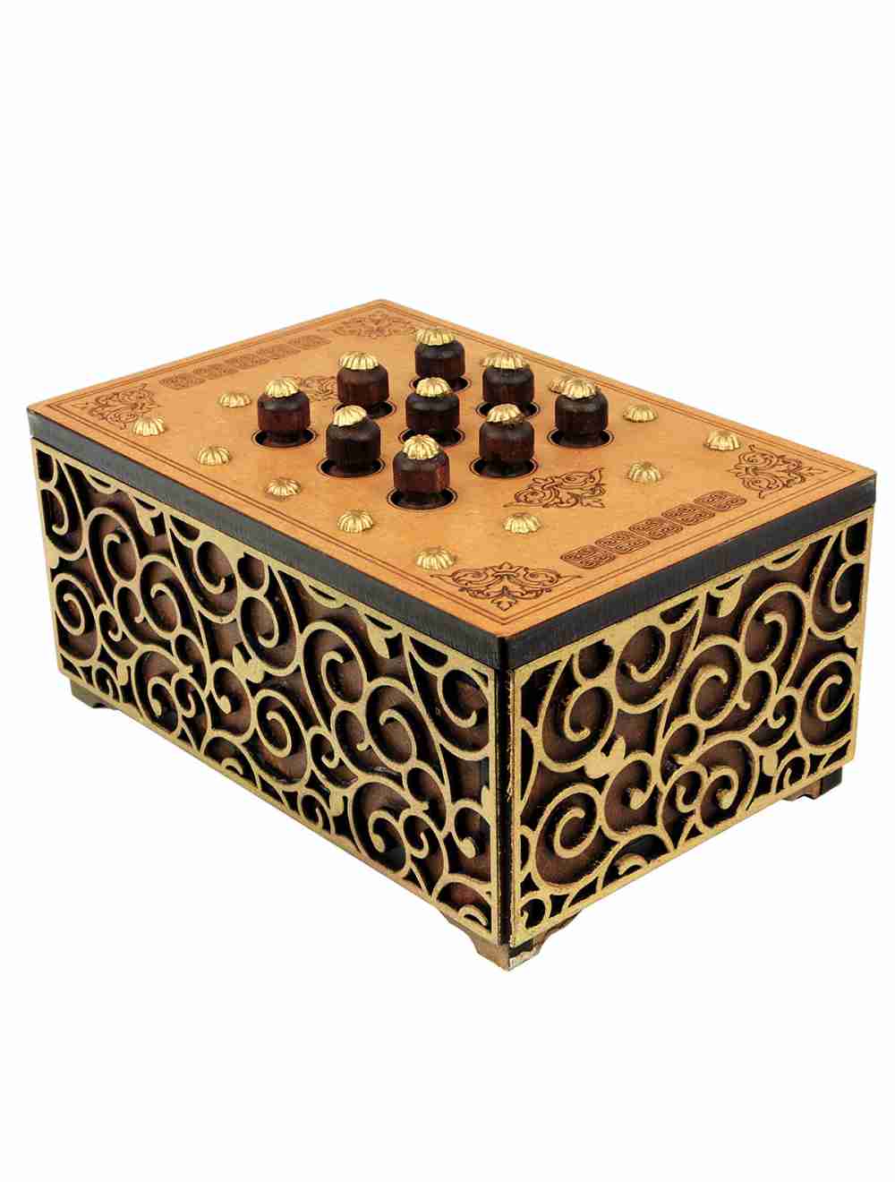 Planeten Trickbox Holzpuzzle
