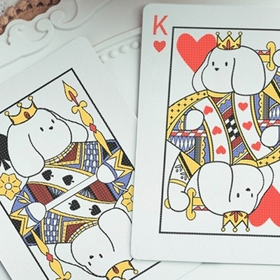 Puppy Diary - Green Limited Edition Playing Cards |-David Jon-Deinparadies.ch