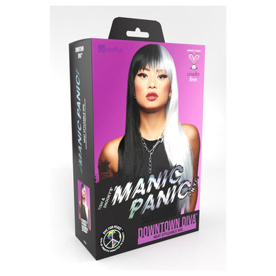 Raven Virgin Downtown Diva Perücke | Manic Panic