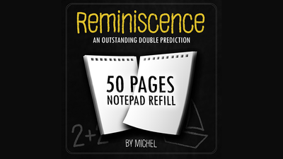 Refill for Reminiscence (50 pages) | Michel Vernet Magic bei Deinparadies.ch