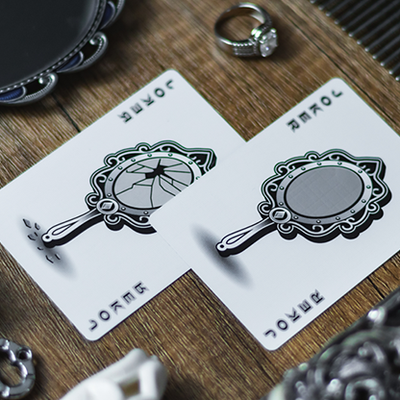 Reflections Epiphany (Green) Playing Cards | Emily Sleights-Deinparadies.ch-Deinparadies.ch