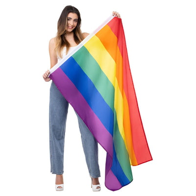 Regenbogen Fahne 90x150cm Funny Fashion bei Deinparadies.ch