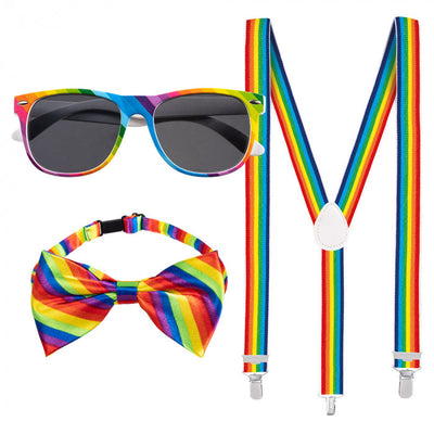 Regenbogen Set mit Brille Boland bei Deinparadies.ch