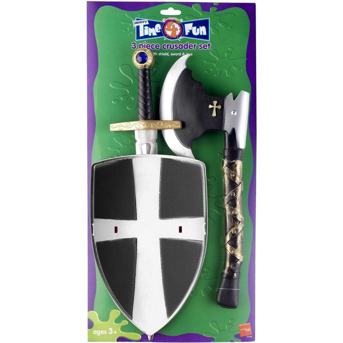 Ritter Set Schwarz Smiffys bei Deinparadies.ch