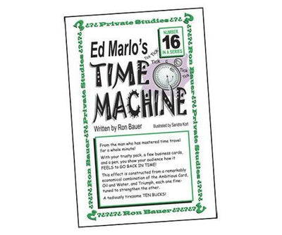 Ron Bauer Series: #16 - Ed Marlo's Time Machine