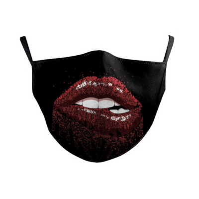 Rote Lippen Filtermaske Deinparadies.ch bei Deinparadies.ch
