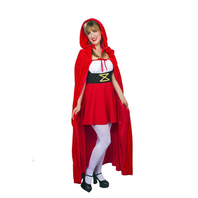 Rotkäppchen Kapuzenumhang | rot-Festartikel Müller-Deinparadies.ch