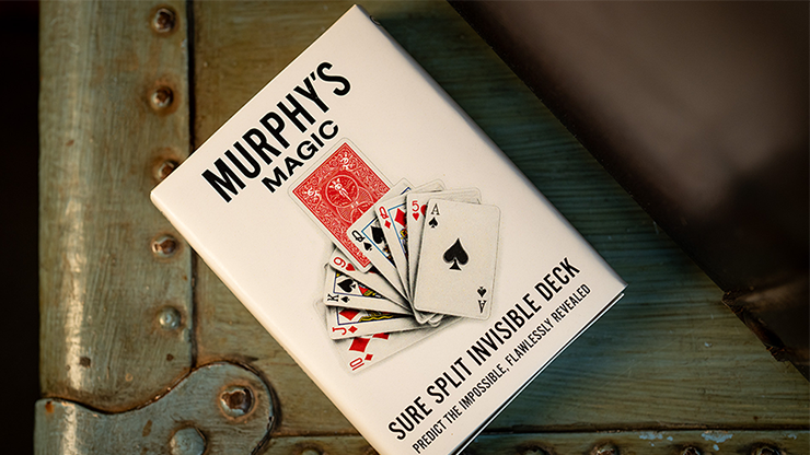 SURE SPLIT Invisible Deck Bicycle (Red) | Murphy's Magic-Murphy's Magic Productions-Deinparadies.ch