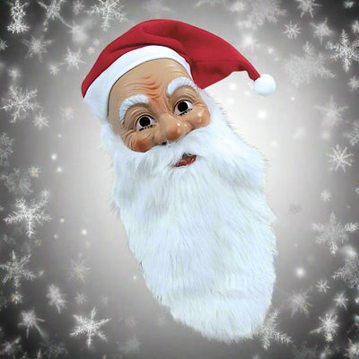 Samichlaus-Maske mit Plüschbart Festartikel Müller bei Deinparadies.ch